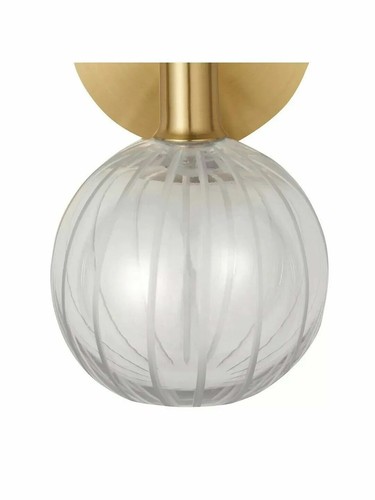 John Lewis Marlo LED Wall Light, Gold - Picture 3 of 7