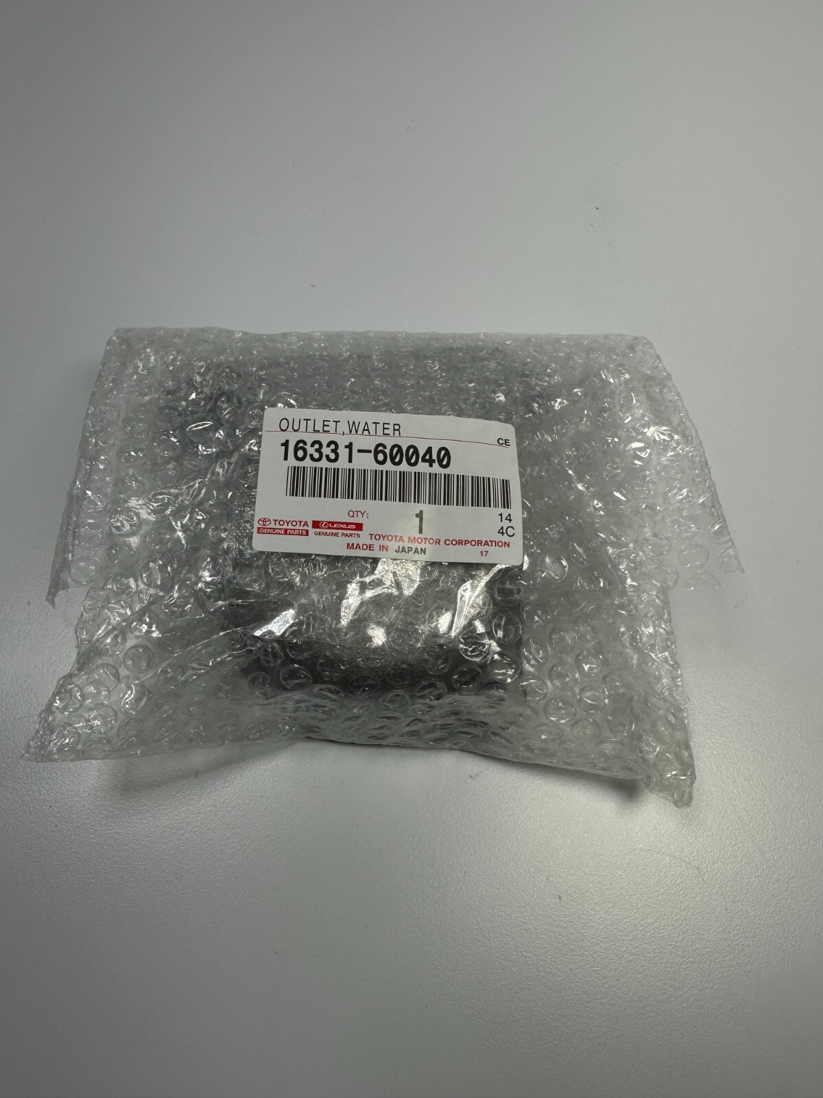 16331f GENUINE OEM Toyota Land Cruiser FJ40 FJ45 FJ55 Genuine Water Outlet ...
