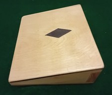 STOMP BOX  WEDGE  FOOT DRUM  STOMPER  CIGAR BOX GUITAR  PERCUSSION  HANDMADE NEW