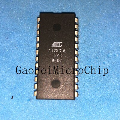 1pcs AT28C16-15PU CMOS E2PROM DIP-24 ATMEL NEW 1pcs AT28C16-15PU CMOS E2PROM DIP-24 ATMEL NEW
