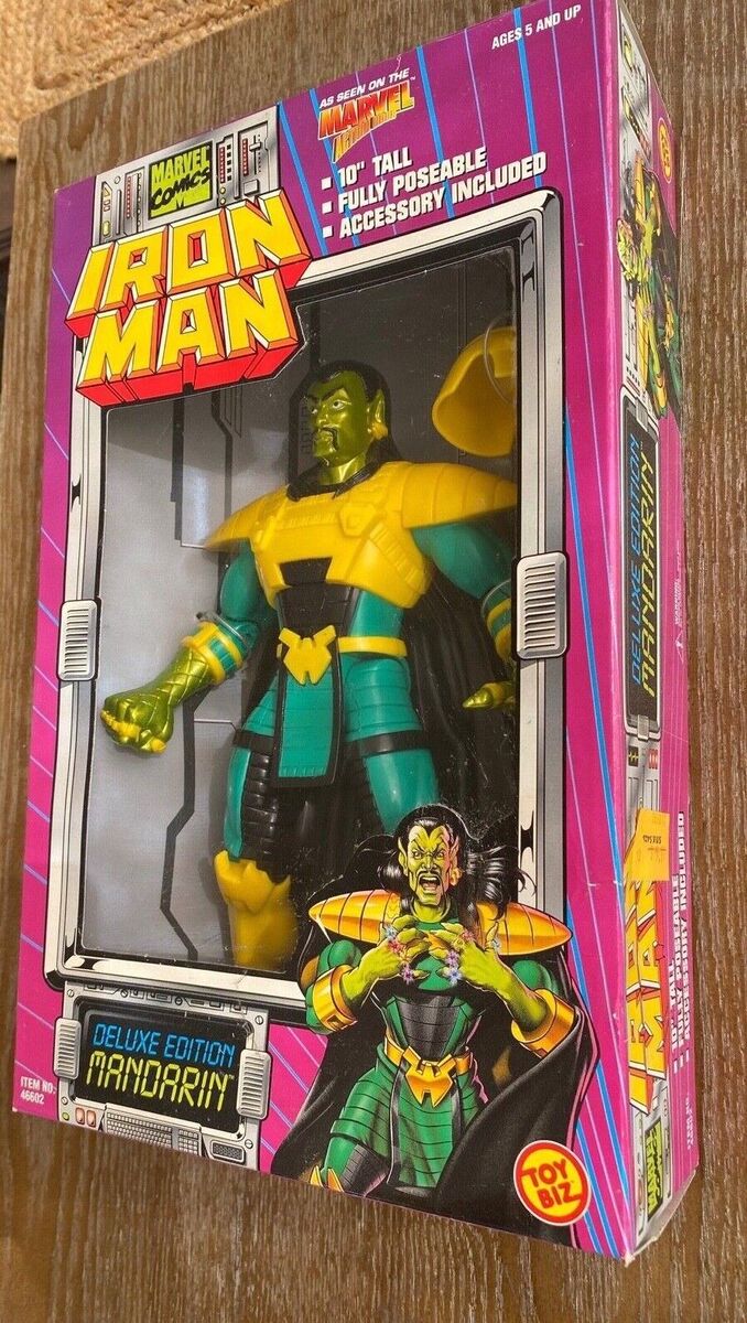 1994 Toy Biz Marvel Deluxe Edition Iron Man MANDARIN 10 1994 Toy Biz Marvel Deluxe Edition Iron Man MANDARIN 10