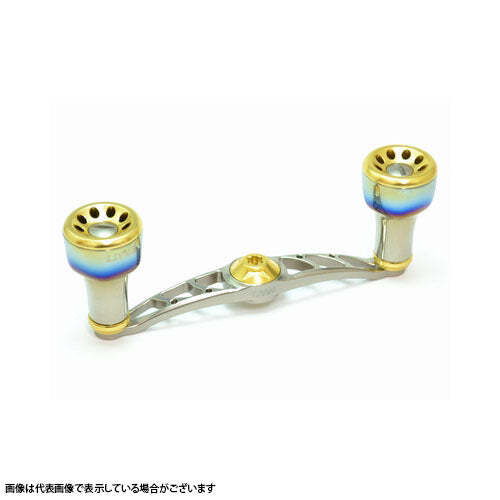 LIVRE CRANK 100 右巻き SHIMANO用 チタンP+レッドG CRANK 100