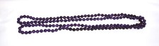 Amethyst 52 Long Beaded Knotted Necklace