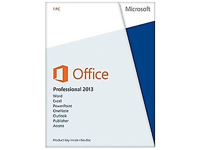 The Cheapest Microsoft Office Professional 2013 Product Key Card  1 PC Online