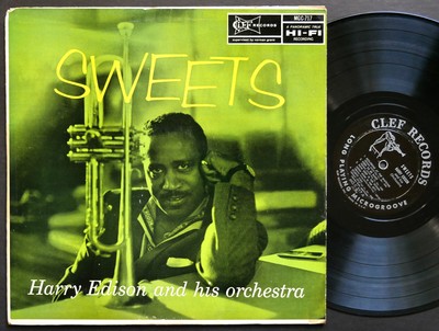 HARRY EDISON And His Orchestra Sweets LP CLEF MG C-717 DG MONO  