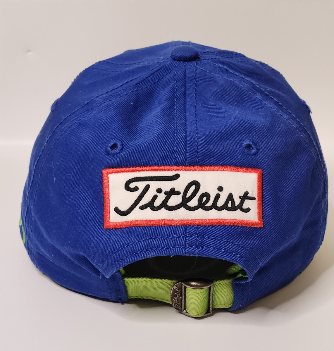 Casquette De Golf Homme Casquette Titleist Pro V1 Logo FJ – Noire, Réglable, Occasion Casquette Ajustable FJ Logo