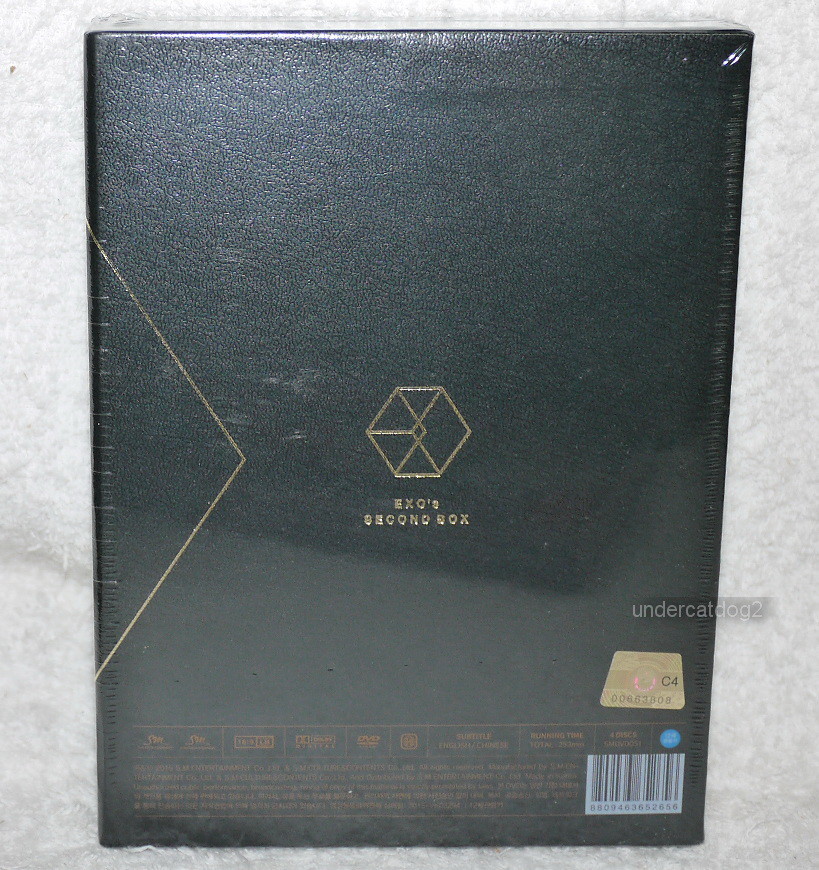 EXO EXO's SECOND BOX Korean 4-DVD (Chinese-sub.) | eBay