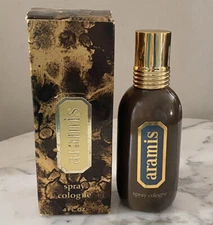 Vintage Aramis Cologne 4 Fl Oz Spray Very Rare Mens Unused In Box