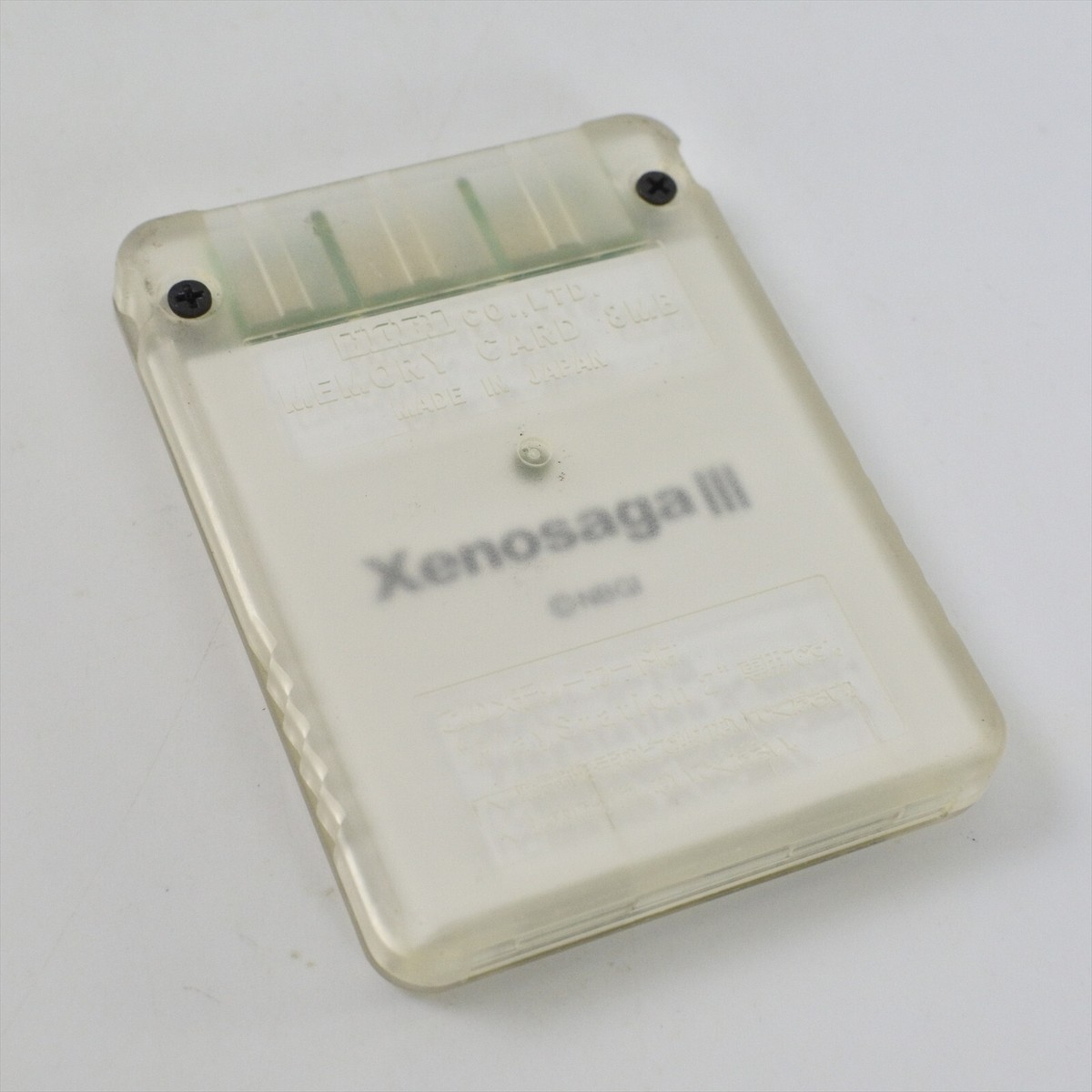 HORI PS2 Memory Card 8MB XENOSAGA III 3 for Playstation 2