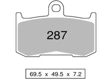 Plaquette de frein Triumph 1300
