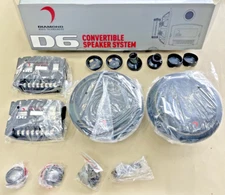 Old School Diamond Audio D662A 6.5" Convertible Speaker System, NOS #253