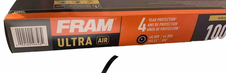 Filtro de aire Fram Ultra compatible con Volkswagen y Audi (10085) Foto 4 de 4