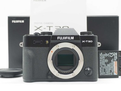 Fujifilm Fuji X-T30 26.1MP Camera Black 301 Shots w/ Box [Top Mint] #Z6116A