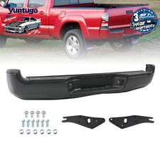 For 2005-2015 Toyota Tacoma Complete Black Rear Step Bumper Assembly For 2005-2015 Toyota Tacoma Complete Black Rear Step Bumper Assembly