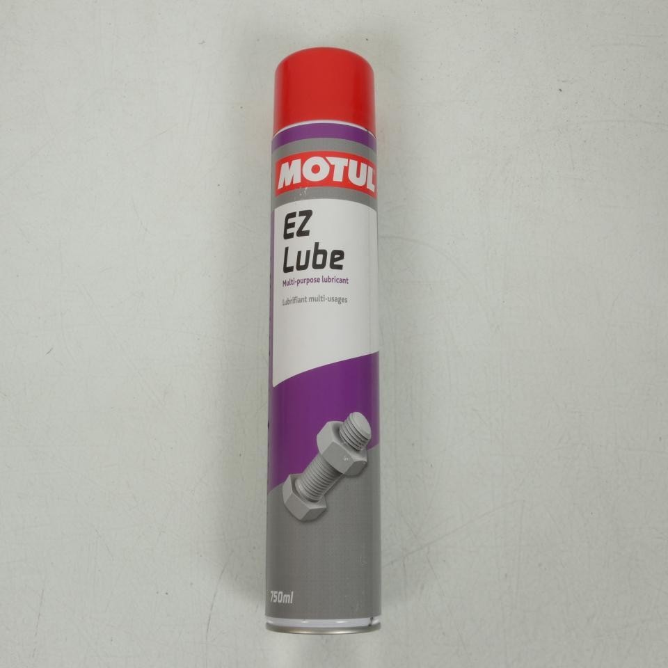 Motul EZ Lube spray lubrifiant pour supprimer grincements et bloquages moto