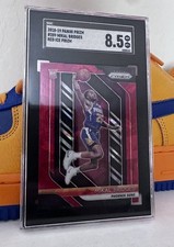 Mikal Bridges Rookie 18-19 Panini Prizm Red Ice RC #289 SGC 8.5 New York Knicks