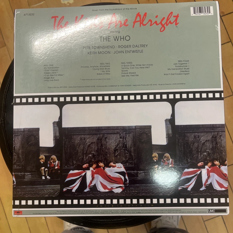 The Who: The Kids Are Alright Double LP Coloured VINYL RSD 2018 New  & Sealed - Image 3 of 3
