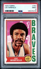 1974 TOPPS BASKETBALL -#157 LEE WINFIELD PSA 9 MINT