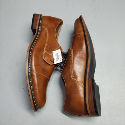 Dexter Comfort Oxford Dress Shoes Mens Size 10 Brown Leather 