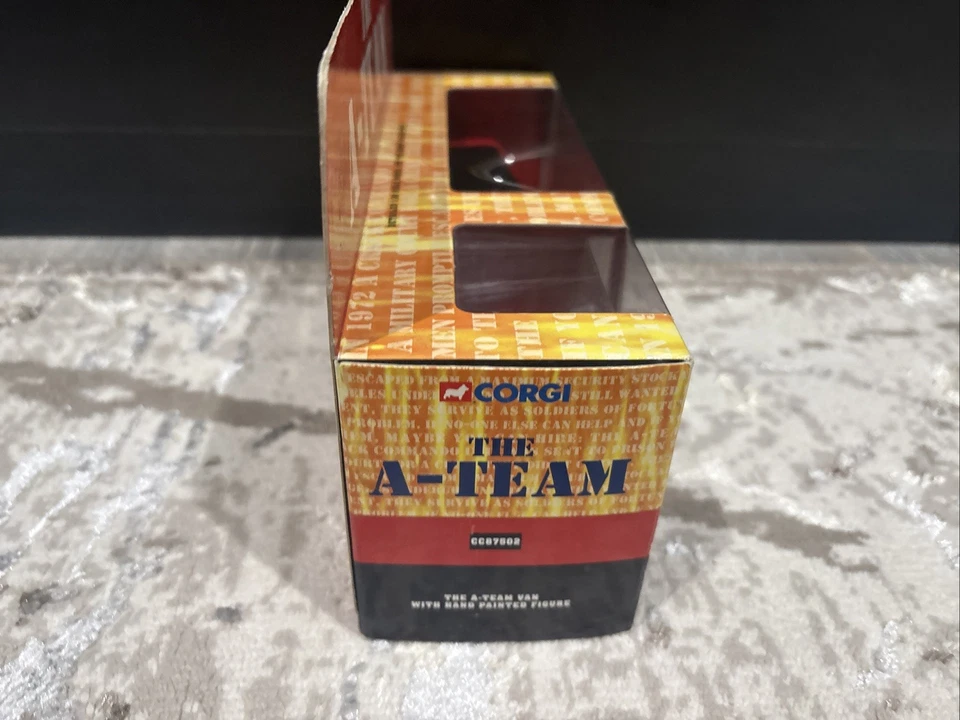 Corgi The A-Team GMC Van + B.A. Baracus White Metal Figure (CC87502) - Image 2 of 4