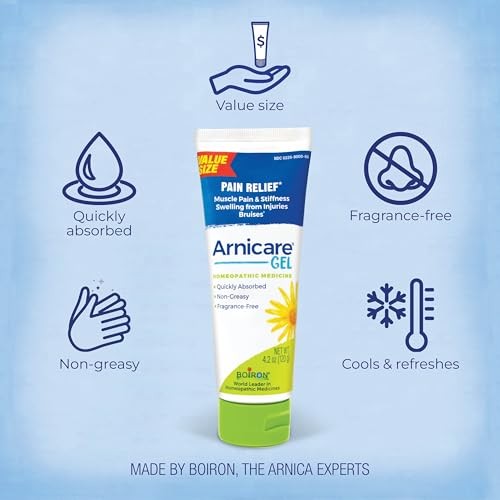 Boiron Arnicare Gel for Relief of Joint Pain, Muscle Pain,  Assorted Sizes 