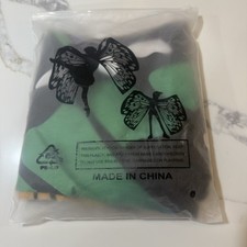 Teen Adult Monarch BUTTERFLY Wings Halloween Costume Accessory OSFM NWT