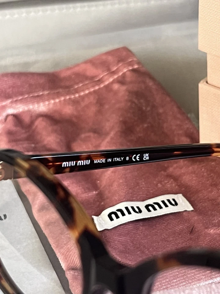 Очки Miu Miu MU01XV VAU-1O1 50 мм Honey Havana - Изображение 2 из 4