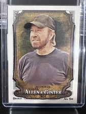 2024 Topps Allen Ginter Chuck Norris #255 Legend Card