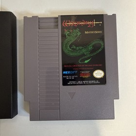 Wizardry: Proving Grounds of the Mad Overlord Nintendo NES Cleaned W/ Sleeve
