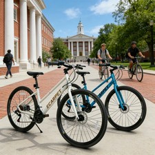 700Cx35 Road Bike with Aluminum Alloy Wheels 21-Speed Gear System Disc Brakes US