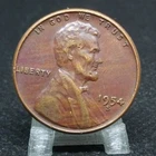 1954-S Lincoln Wheat Cent 1c Woody ERROR