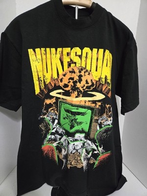 Nuke Squad Tv Explosion Tee M, FaZe Clan Size Medium Graphic T-Shirt - RARE! 