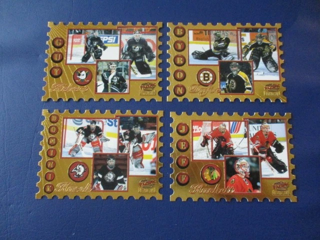 1997-98 Pacific Revolution Return to Sender Die Cut Complete Set 20 Goalies - Image 2 of 4