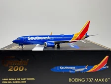 Gemini Jets 1:200 Southwest Airlines Boeing 737 MAX 8 N8730Q Heart livery