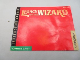 Nintendo NES Legacy of the Wizard w/ Booklet