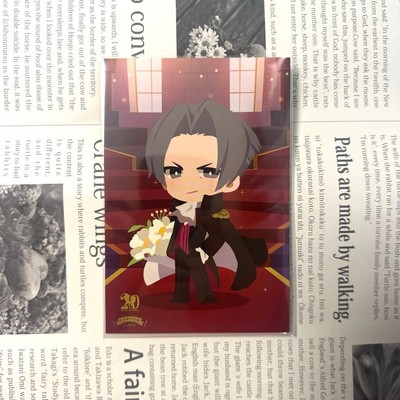 Capcom Cafe Ace Attorney 20. Postkarte