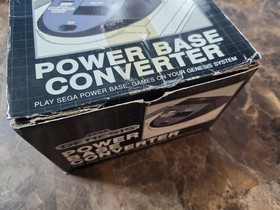 Sega Genesis Power Base Converter  w/box + Genesis Model 1