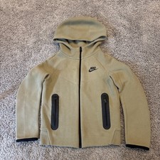 Nike Kids Sportswear Tech Fleece 'Neutral Olive' Full-Zip Hoodie FD3285-276