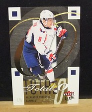 2009-10   alexander ovechkin   fleer ultra   total o   capitals