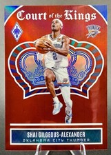 Shai Gilgeous-Alexander /125 Court of the Kings 🏀 2023-24 Panini Phoenix RED 🤩
