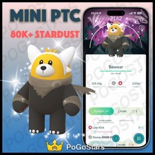Pokémon PTC GO - Shiny Bewear Wilderness Cap...