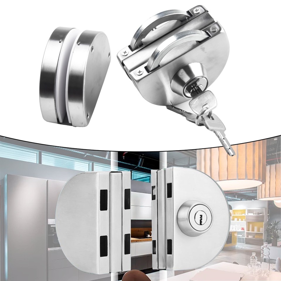 Lock Glass Door Lock 3 Keys Glass Door Lock Glass Lock High Quality ...