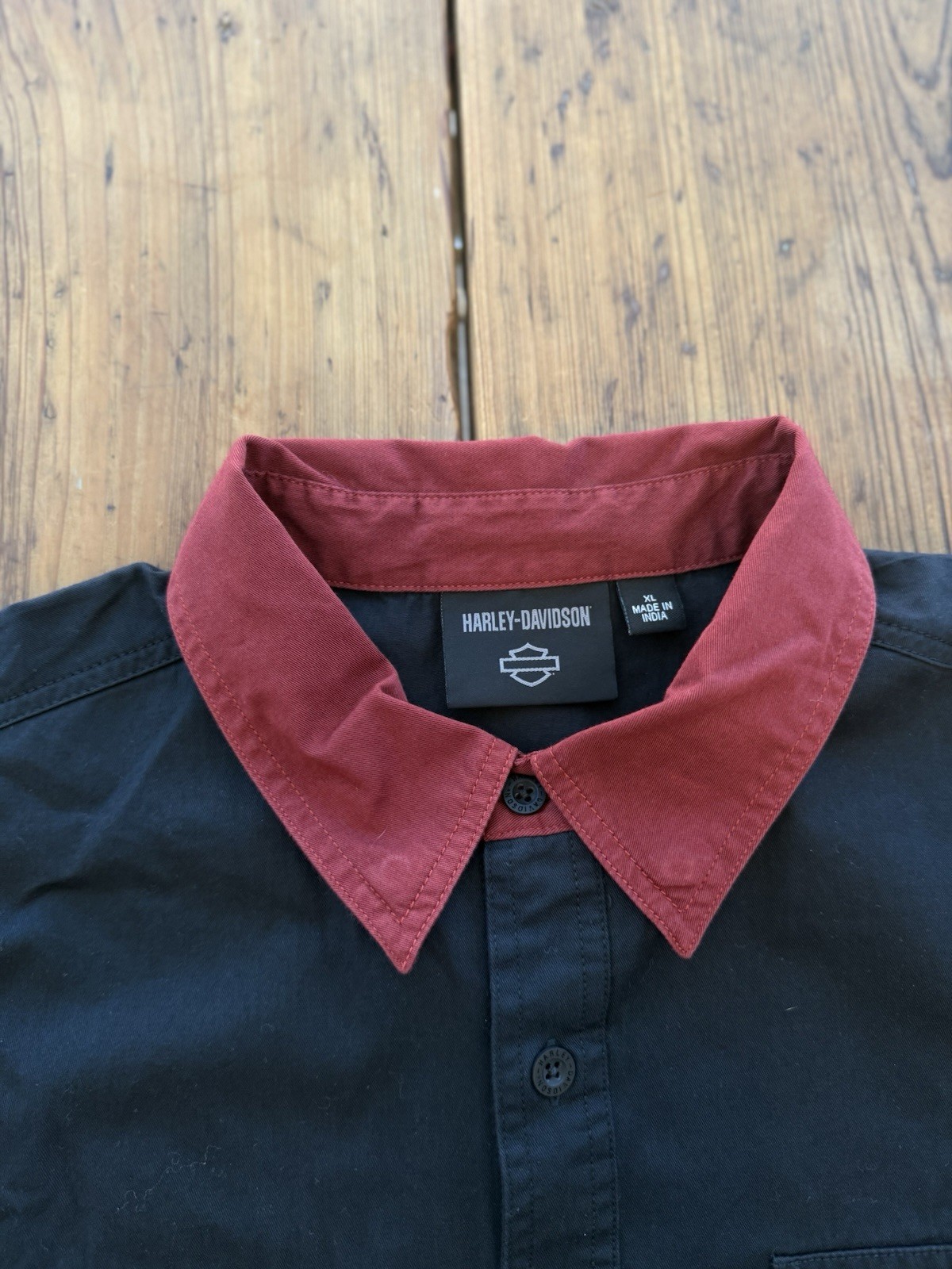 Harley Davidson Performance Mechanic Button Down … - image 6