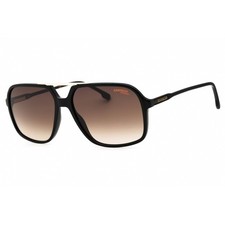 Carrera Unisex Sunglasses Black Brown Aviator Shape Frame CARRERA 229/S 0R60 HA