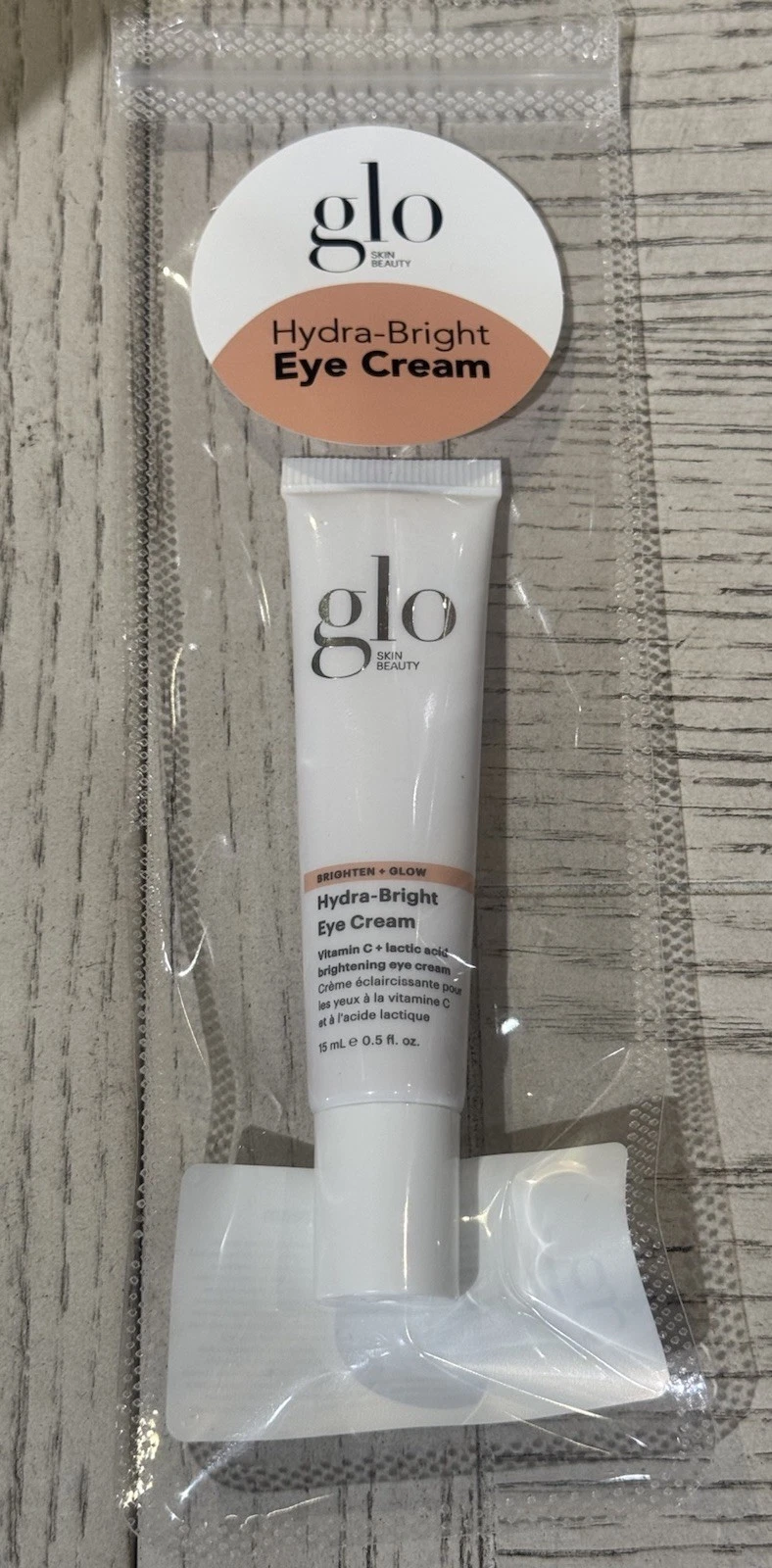 Glo Skin Beauty Brighten + Glow Hydra-Bright Eye Cream 15 ml/0.5 fl oz