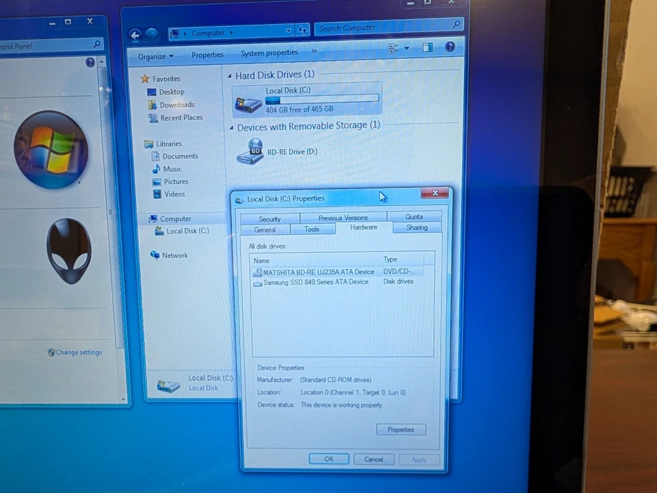 Portátil Alienware M15X I7-940XM 8GB 500GB SSD NVIDIA GeForce GTX 260M 1Gig W7 FHD Foto 4 de 4