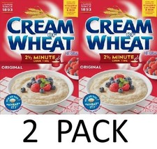 Cream of Wheat ORIGINAL Hot Cereal 2.5 Minute Cook time 28 oz Box - 2 PACK