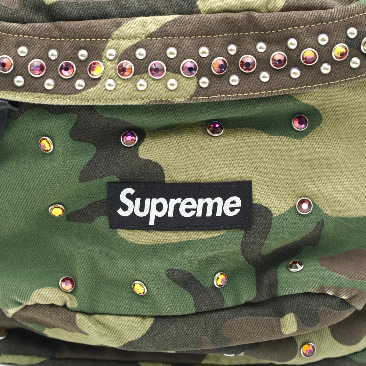 Supreme b.b. Simon Denim Backpack Woodland Camo | eBay