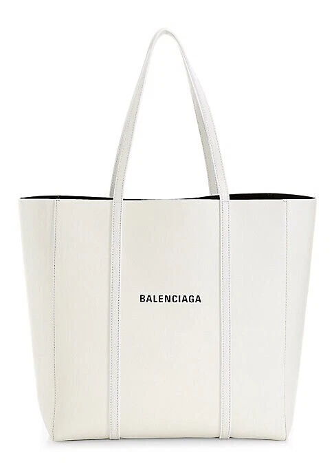 NWT NEW Balenciaga women's Small Everyday Tote Blanc Optique $1350+