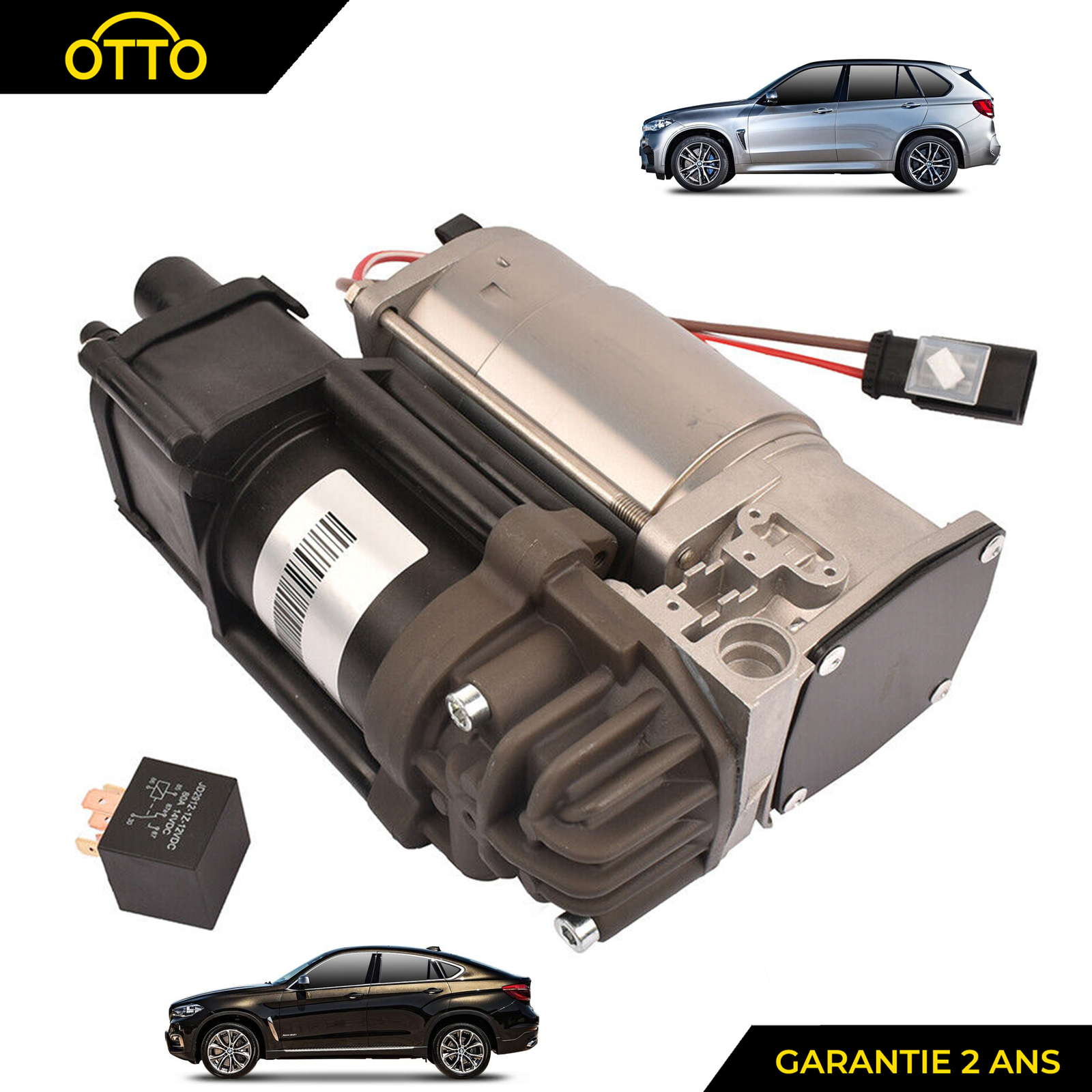 Compresseur suspension pneumatique BMW X5 F15 premium 37206868998